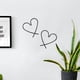 thumbnail image 3 of unbranded 3Ud De Pared Con Corazón De Hierro Negro Para Ambiente Rústico Y Acogedor, 3 of 6