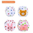 thumbnail image 2 of Reusable Baby Swim Diapers, Adjustable Diaper Swim for Toddlers 6 Months - 3 Years Old, 2 Pack for Swimming Lessons (Blue & Pink dot Pattern), 2 of 5