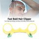 thumbnail image 4 of Cortapelos Rápido Y Rápido Para Hombres, Cortador De Pelo Manual Con Curvado Ergonómico, Con 2 Cabezales De Repuesto, 4 of 7