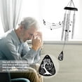 thumbnail image 6 of Memorial Gifts Wind Chimes - Sympathy Gift For Loss Of Dad  Windchimes In Memory A Loved One Bereavement Condolence Grief Funeral Condolences Remembrance Grieving Cardinal Family Tree, 6 of 6