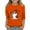 Orange, variant on Mercatoo Halloween Sweatshirts for Teen Girls Ghos𝘁 Pumpkin Sweater Cute Coffee Graphic Funny Pullover Tops Oversized Shirt