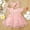 Short-Light Pink, variant on Girl Dress Toddler Infant Baby Girl Clothes Rib 3D Butterfly Party Lace Tutu Dresses Size 18-24 Months