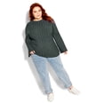 thumbnail image 3 of City Chic Women's Plus Size Hazel Relaxed Fit Long Sleeves Jumper, 3 of 6
