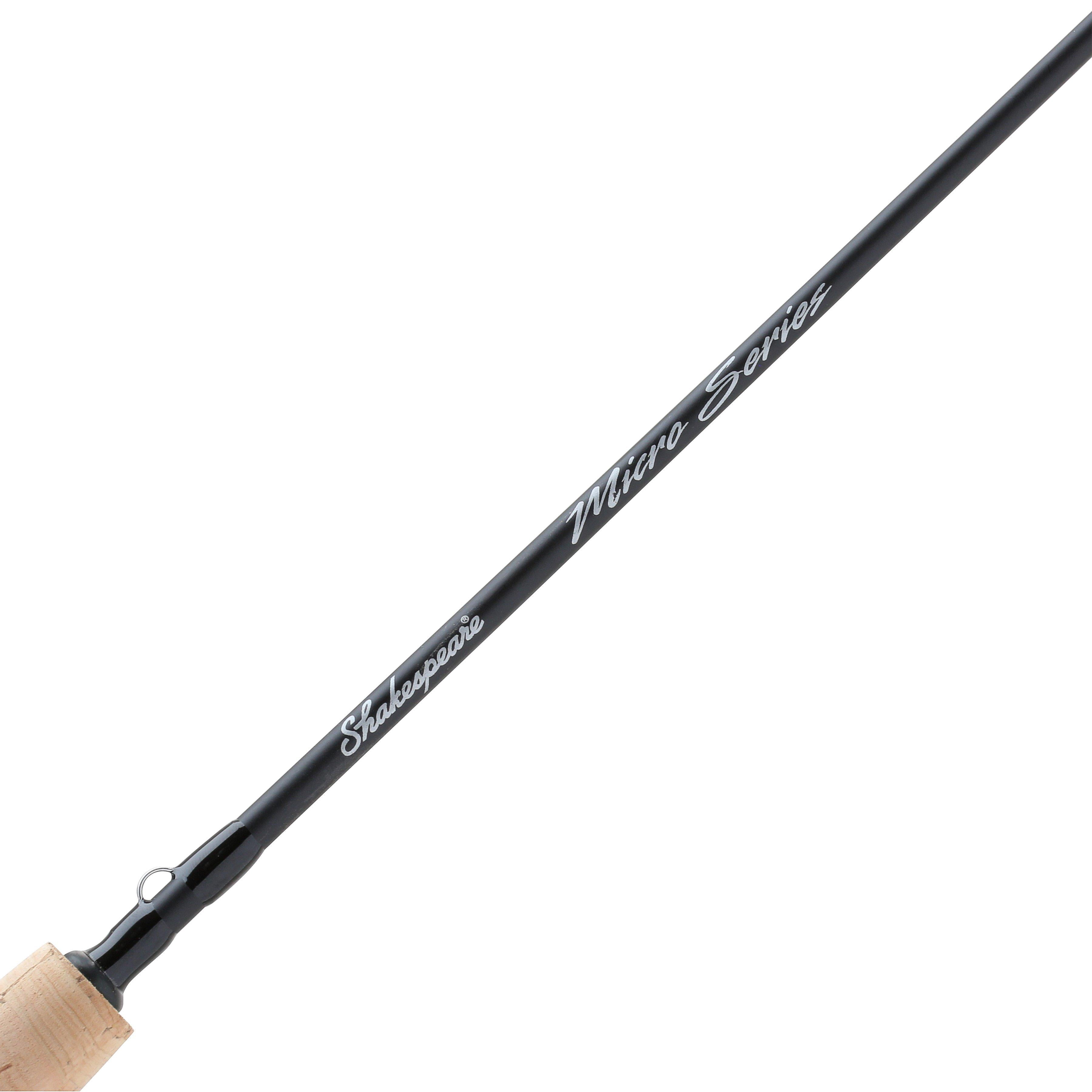 Shakespeare Micro Spinning Fishing Combo, 4'6" Ultra Light Rod, 2000 Size Reel
