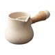 thumbnail image 3 of Tetera de cerámica con colador de té, calentador de té, jarra de leche, jarra de cerámica para restaurante, senderismo, hogar, Camping, Hotel Pequeño, 3 of 8