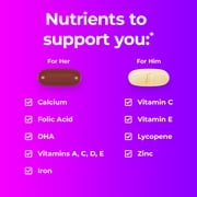 One A Day Pre-Pregnancy Multivitamin, Prenatal Vitamins, 30+30 Count