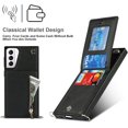 thumbnail image 4 of Crossbody Case for Samsung Galaxy S21 Plus 5G Case with Card Holder,Galaxy S21 Plus Wallet Case for Women Girl PU Leather Lanyard Strap Magnetic Clasp Kickstand ID Credit Card 6.7",Black, 4 of 9