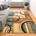 thumbnail image 2 of Well Woven  Generations Light Blue/ Beige Area Rug - 7'10 x 9'10, 2 of 5