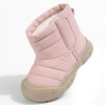 thumbnail image 4 of JAJAHO Boys Girls Snow Boots Waterproof Outdoor Toddler Ankle Winter Boots Warm Cozy Fuzzy Lining Anti-Slip Booties For Toddler/Little/Big Kids Comfy Shoes, 4 of 8