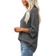 thumbnail image 5 of Neewe Women's Casual 3/4 Sleeve T-Shirts Round Neck Tunic Tops Basic Tees Blouses Business Pullover, 5 of 6