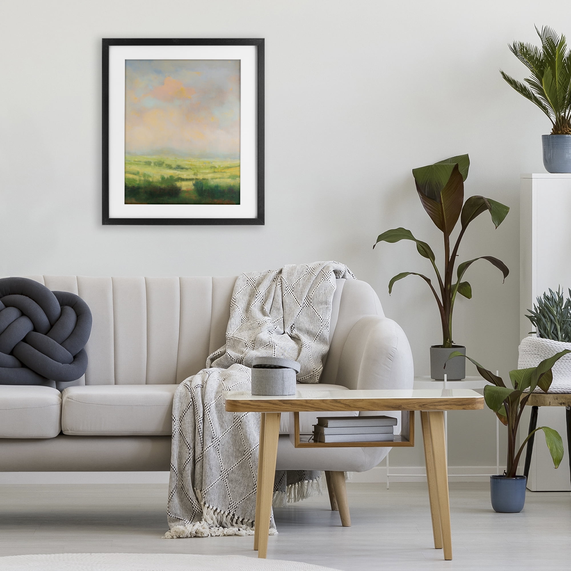 Stupell Industries Springtime Farnese Landscape Black Framed Print Under Glass, design by William McCarthy