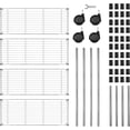 thumbnail image 3 of Simple Deluxe 4-Tier Shelving Unit, 35"D x 18"W x 61"H, 3 of 7