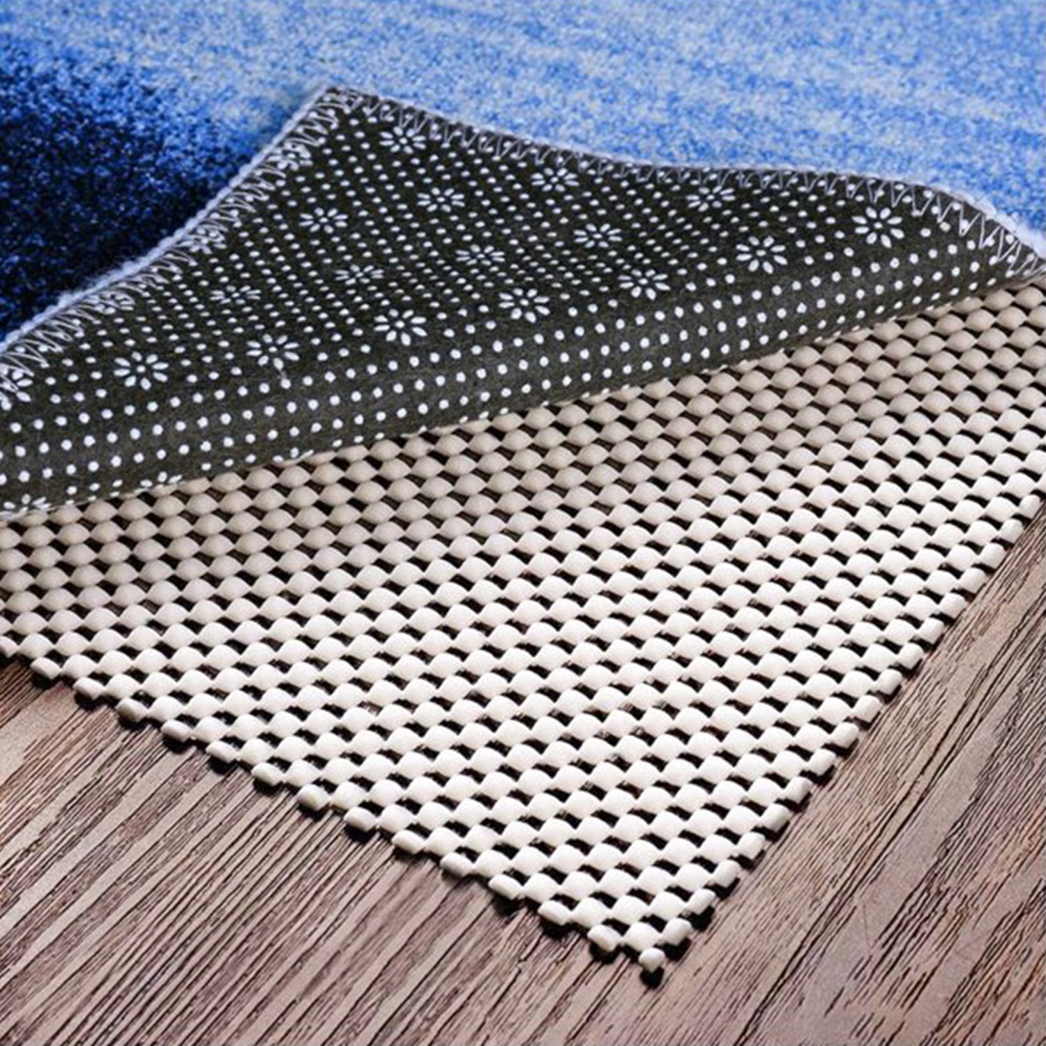 Non Slip Area Rug Pad Gripper - 9 x 12 Extra Strong Grip Carpet Mat Anti  Skid Rug Padding Provides Protection and Cushion for Area Rugs Tile Hardwood  Surface Floors Keep Your