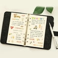 thumbnail image 3 of MOMOJIA Felt Cloth 4 Rings Binder for Refillable Journal Planner 18.5x23cm Refillable Notebook Cover (Inner Paper Not Included), 3 of 9