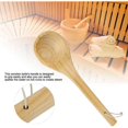 thumbnail image 4 of Handmade sauna spoon, sauna accessories, sauna water bucket spoon, 4 of 5