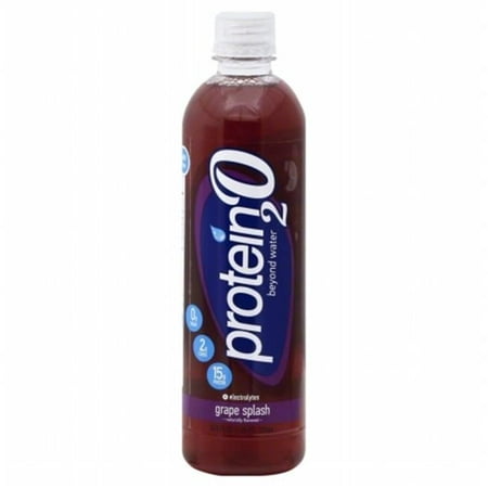 Protein2o 15g Whey Protein Infused Water, Harvest Grape, 16.9 oz Bottle (1 Count)
