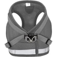 thumbnail image 5 of (M, gris) Conjunto de arnés y correa para perros liviano y antitirones, arnés tipo chaleco con clip trasero para perros pequeños y medianos, el mejor collar para perros para usar, 5 of 5