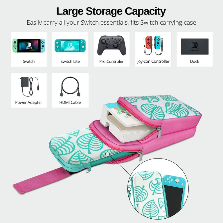 Switch Bag, Travel Bag Compatible with Nintendo Switch & Switch