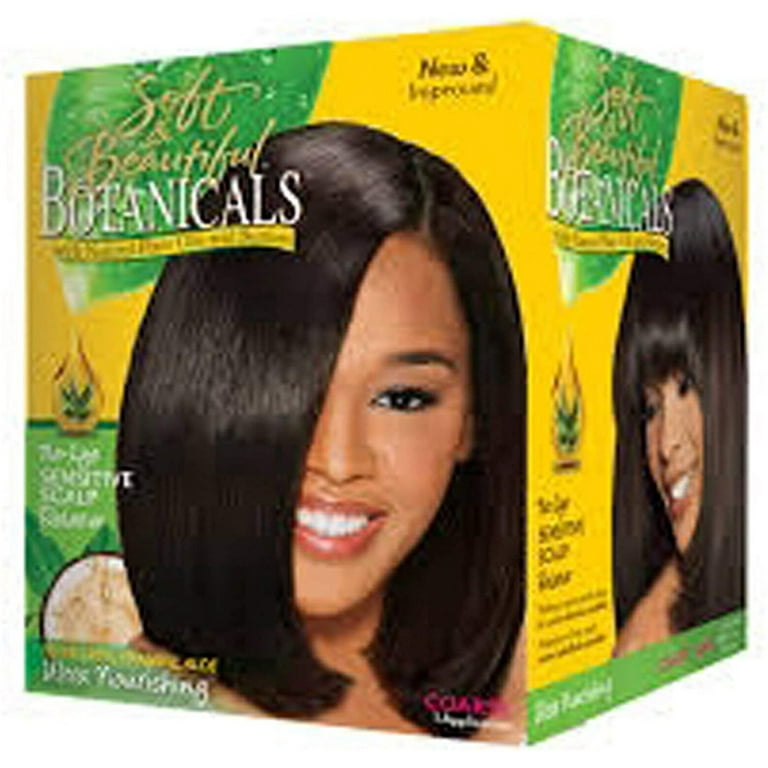 Soft & Beautiful Botanicals No-Lye Sensitive Scalp Relaxer Coarse