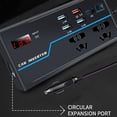 thumbnail image 4 of Car Truck 12V/24V To 220V Multi-function Vehicle Inverter Converter Charger, 4 of 9