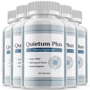 Quietum Plus Pills - Quietum Plus For Tinnitus & Healthy Ear Functioning -5 Pack
