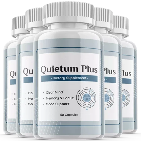 Quietum Plus Pills - Quietum Plus For Tinnitus & Healthy Ear Functioning -5 Pack