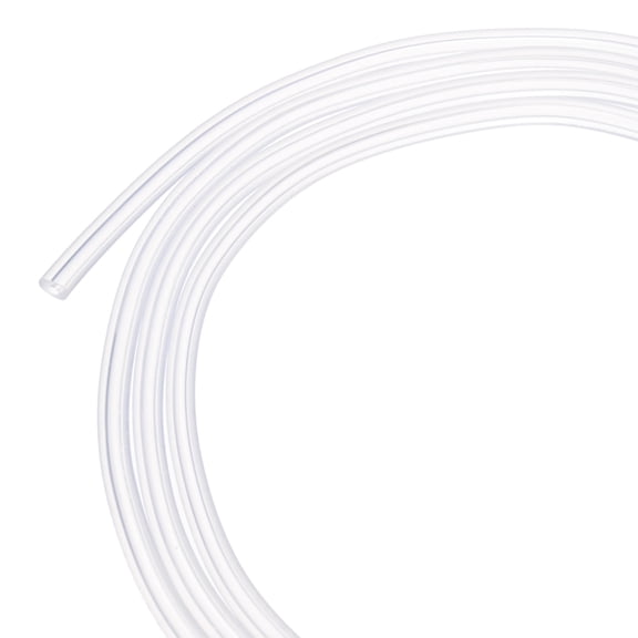 Uxcell Silicone Tubing, 3/32"(2mm) ID x 1/4"(6mm) OD Flexible Silicone Rubber Tube, 1Meter High Temp Water Air Hose Pipe for Pump/Liquid Transfer/Brewing/Aquaponics [Clear]
