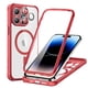 thumbnail image 1 of Funda de teléfono ESR para iPhone 14 Pro Max con vidrio templado rojo, 1 of 8