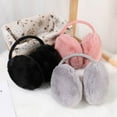 thumbnail image 4 of Zhaomeidaxi  Ear Muffs for Women - Winter Ear Warmers - Soft %26 Warm Knit Furry Fleece Earmuffs - Ear Covers for Cold Weather, 4 of 5