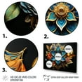 thumbnail image 3 of Designart "The Blessings Eye Judaism s Hamsa III" Spiritual Wall Decor, 3 of 5