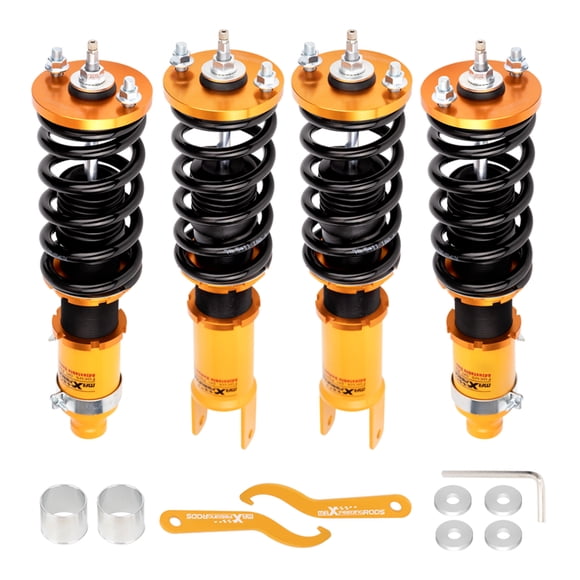 Maxpeedingrods Complete Coilover Kits For Honda Civic 88-91 Acura Integra 90-93 Shock Absorbers