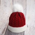 thumbnail image 6 of ZOELNIC Baby Girls Boys Autumn Winter Christmas Knitted Hat Warm Beanie Cap Festival Decoration 0-3Y, 6 of 6