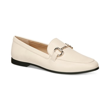 Alfani Womens Gayle Loafers Bone Smooth 9.5M