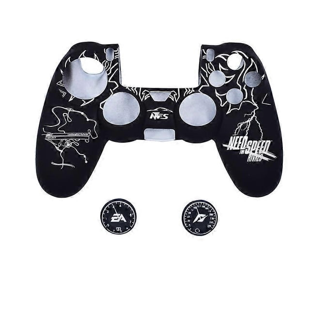 PS4 Controller Grips, Silicone Controller Cover, Compatible with PS4 Slim/Pro Controllers (2 Thumb Grips)