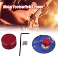 thumbnail image 3 of Footswitch Topper Aluminium Alloy Pedal Protection Cap with Hexagon Wrench and Screws Easy Installation for Guitar Pedals, 3 of 7