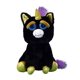 thumbnail image 2 of Peluche Feisty Pets Gloria Golddigger, unicornio negro, 2 of 3