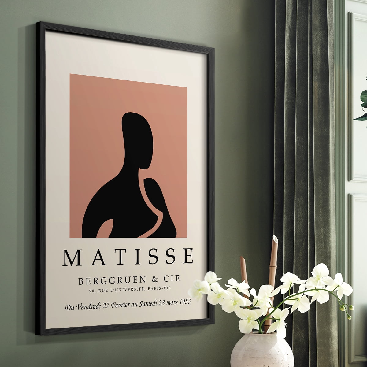 Matisse XLIII Framed Print - Solid Wood