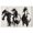 Gallery Wrapped, variant on Horses in Ink Canvas Farm Animals Art by Art Remedy, Gallery Wrapped, 15 x 10