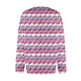 thumbnail image 5 of Sudadera con capucha de manga larga para mujer, informal, sin mangas, con estampado, de poliéster, 5 of 5