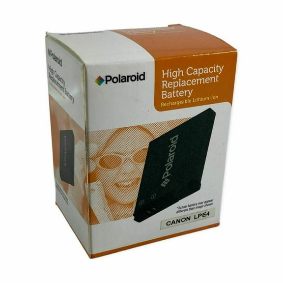 Polaroid High Capacity Canon LPE4 Li-Ion Replacement Battery