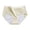 Green, variant on Alun Fashion Jacquard Design Women's Panties Mid Waisted Menstrual Crotch Leak Proof Underwear Comfort Thin Breathable Stretchy Briefs Purple XL