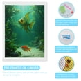 thumbnail image 3 of Diamond Art Kits for Adults - Ocean Serenity Vibrant Fish Scene 5d Diamond Painting for Adults, Diamond Art for Adults Beginners, Frameless Diamond Painting Kits for Adults for Home Wall Decor, 3 of 7