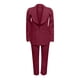 thumbnail image 5 of Traje de dos piezas de oficina de traje de color sólido delgado informal de moda para mujer Wmkox8yi bvn2076, 5 of 6