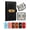Black, variant on 100 Page Lockable Savings Notebook, 100 Envelope Savings Challenge Book,Keep Cash Organized in One Private Place with Password Lock. Compact, Lockable, and Easy To Use for Everyday Saving