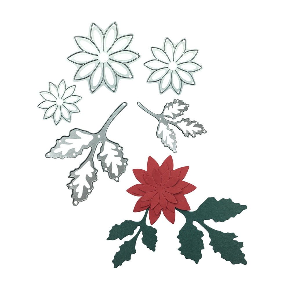 Flowers Metal Cutting Die Stencil DIY Scrapbooking Paper Card Embossing Crafts.