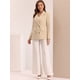 thumbnail image 2 of Disfraz de Navidad para Mujer Allegra K Chaqueta Formal Albaricoque M, 2 of 6