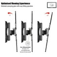 thumbnail image 4 of Ultra Slim Full Motion Articulating Tv Wall Mount, Supports 24-55 Inch Screens, Vesa Compatible, With Adjustable Tilt & Swivel For Comfortable Viewing Experience, Includes, 4 of 5