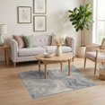 thumbnail image 3 of ODIKA Large Cloudy Grey Veined Gradient Effect Abstract Plush Under for Playroom, Bedroom, Reading Nook, Pet Friendly & Kids Safe Play, 3 of 7