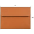 JAM A7 Envelopes, 5.3 x 7.3, Assorted Colors, 125/Pack