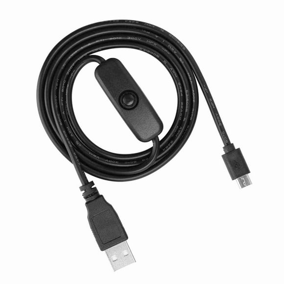 Cable De Alimentación Micro USB, Cable De Control De Encendido/apagado Para Carga Para 3 2 Model B A Y Computadoras De Placa única